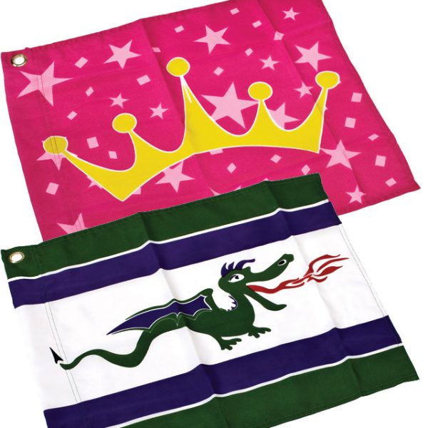 Princess and Dragon flag