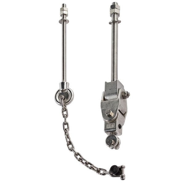 Optional swing hooks with cardan joint
