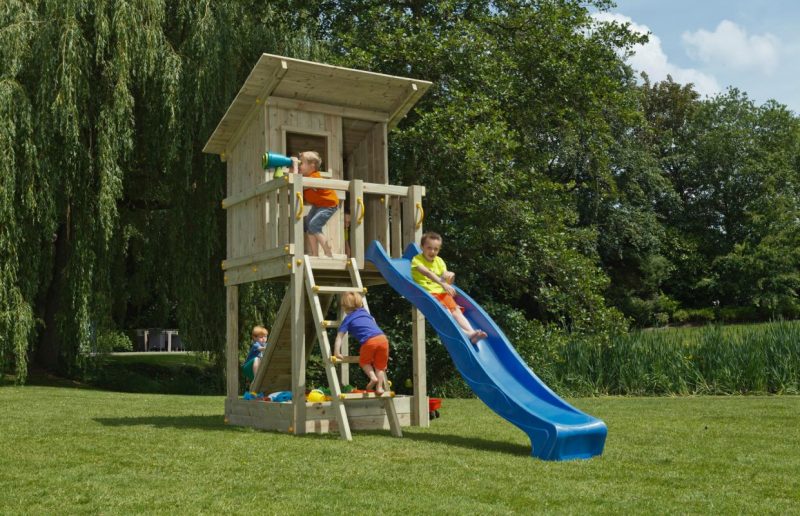 Blue Rabbit Play Towers