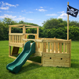 wooden play ship