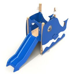 Whale-Slide-climbing frame