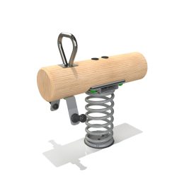 timber springer with foot rest