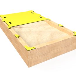 Large sleeper sandpit with lid